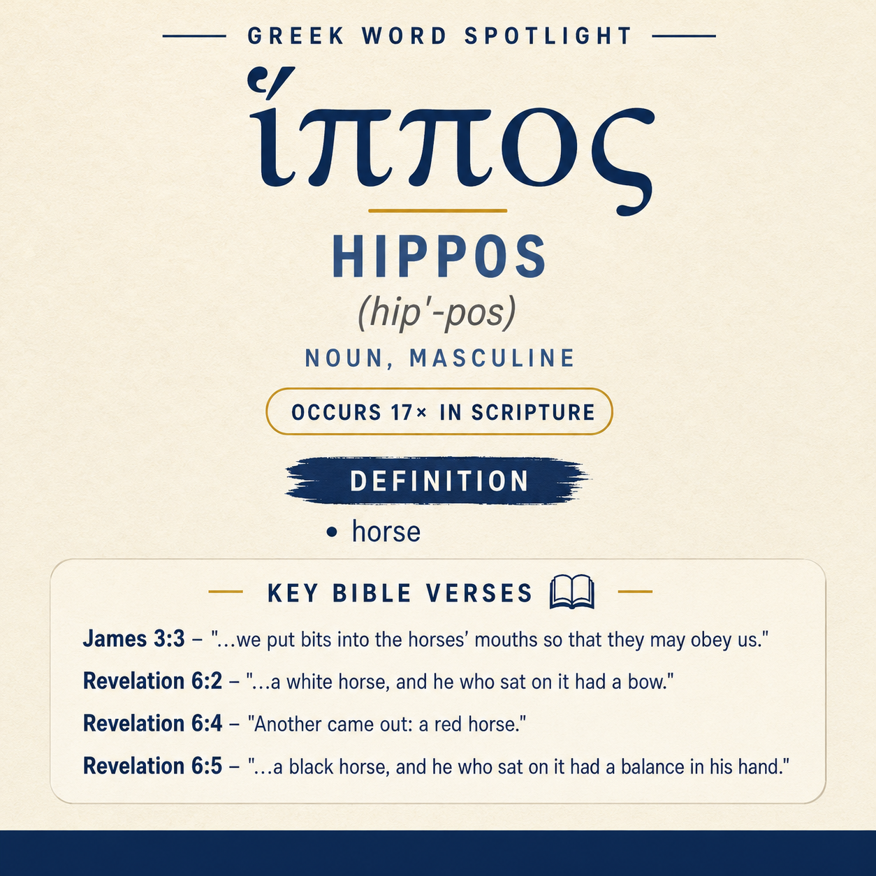 Exploring the Meaning of Hippos in Greek statistics