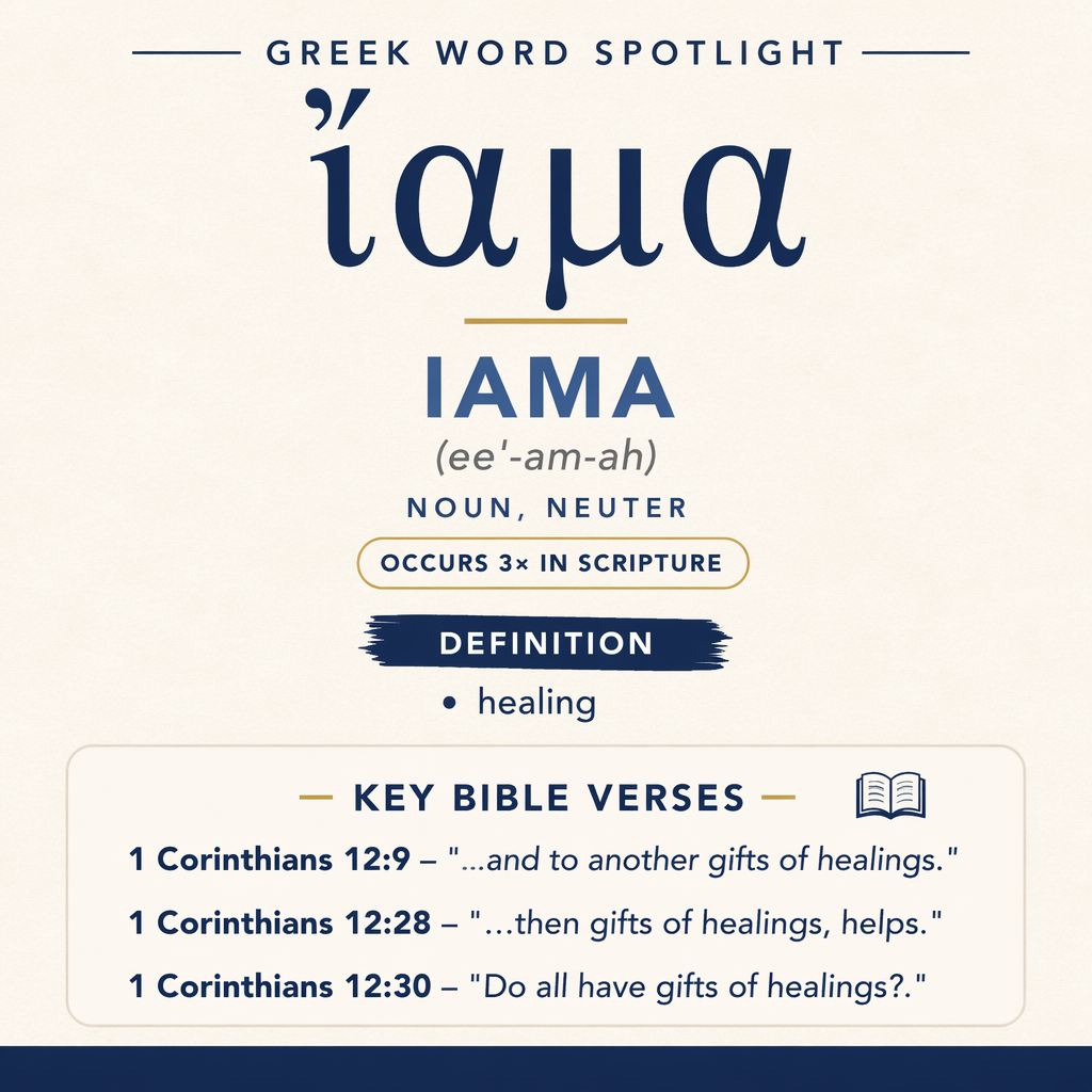 Exploring the Meaning of Iama in Greek statistics
