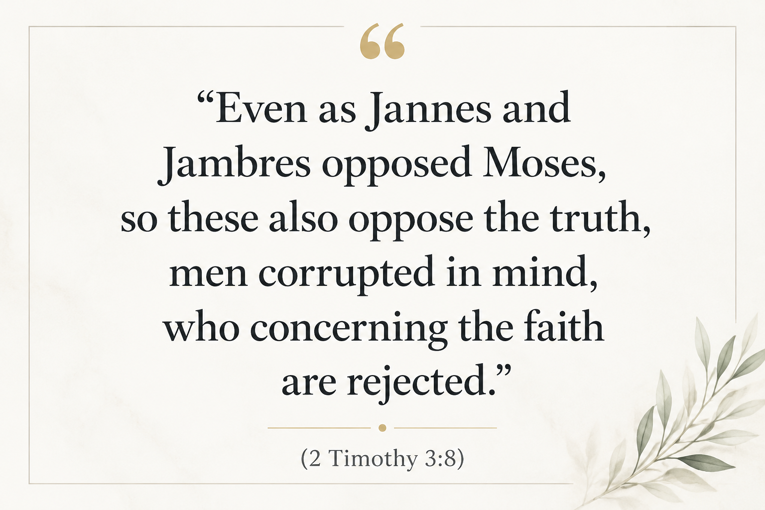 Key insight about Exploring the Meaning of Iambres in Greek