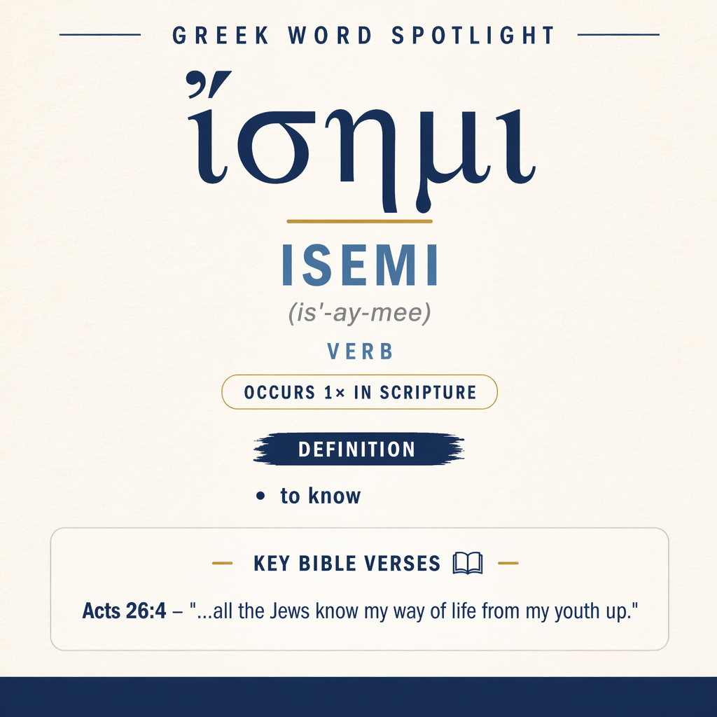 Exploring the Meaning of Isemi in Greek statistics