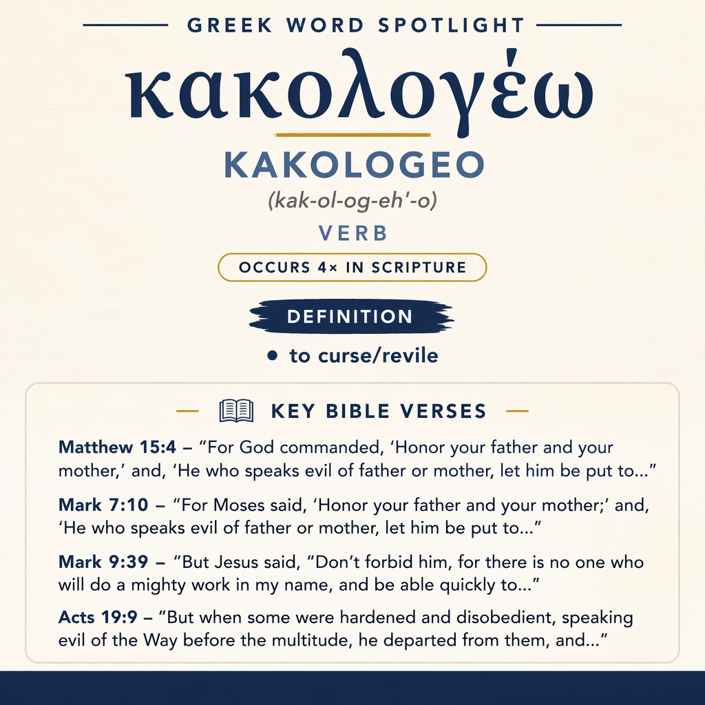Exploring the Meaning of Kakologeo in Greek statistics