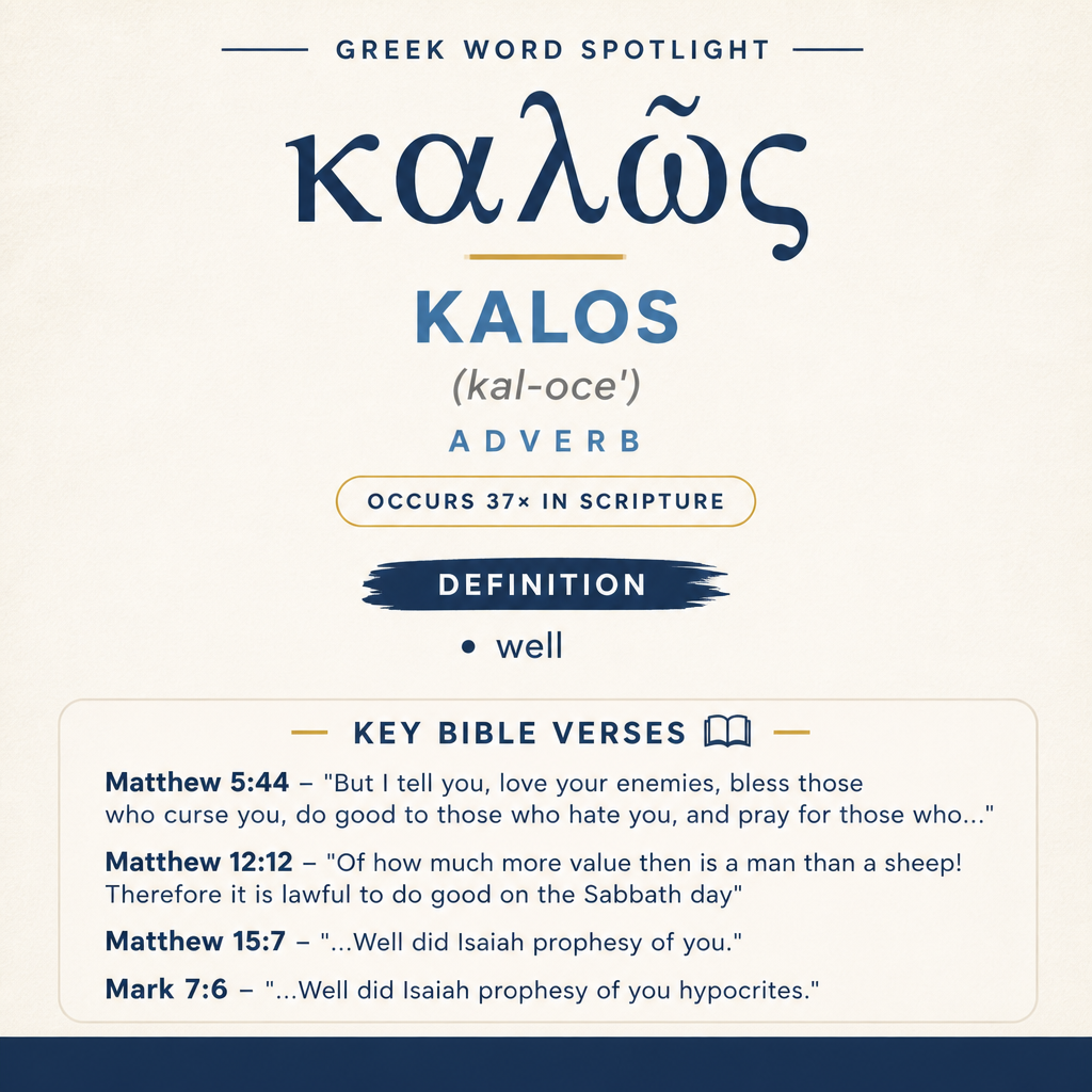 Exploring the Meaning of Kalos in Greek statistics