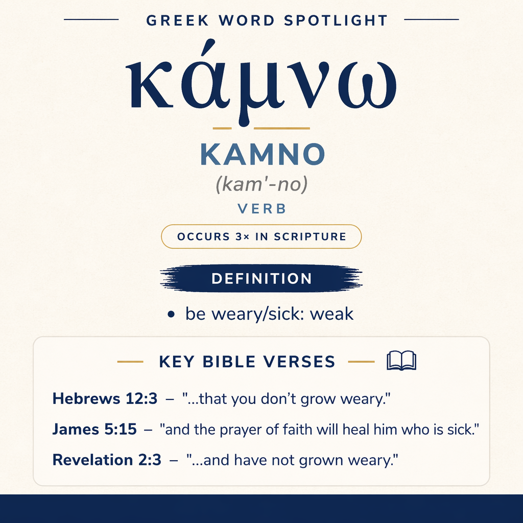 Exploring the Meaning of Kamno in Greek statistics