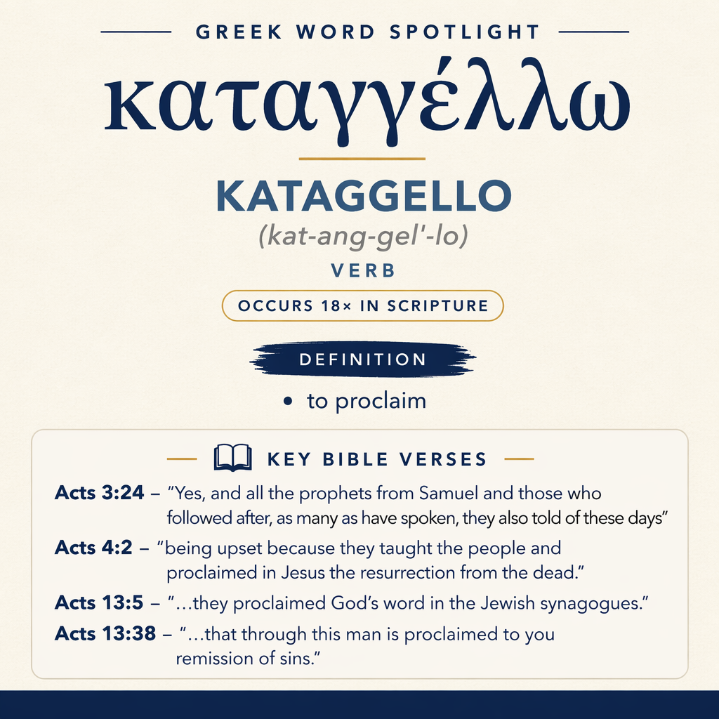 Exploring the Meaning of Kataggello in Greek statistics