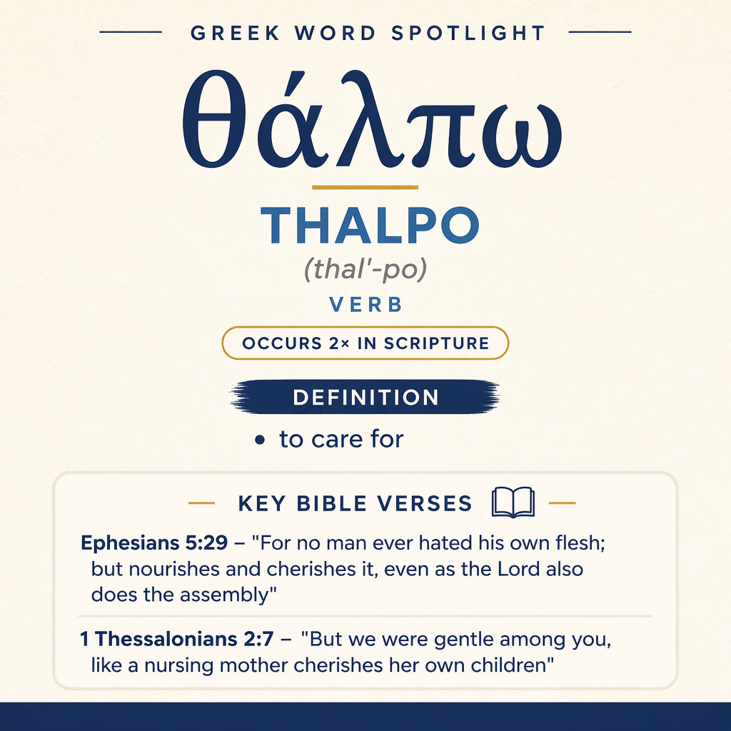 Exploring the Meaning of Thalpo in Greek statistics