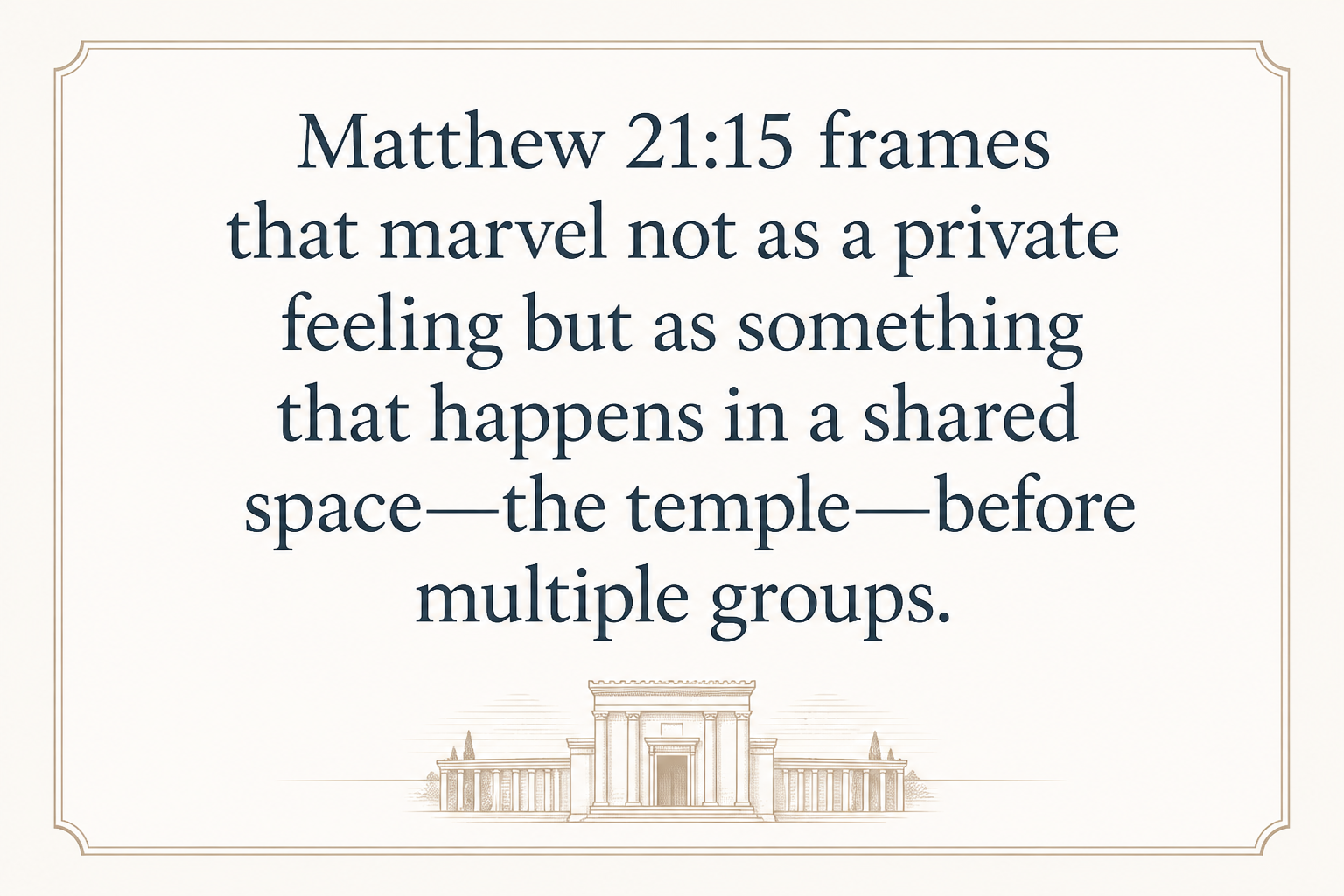 Key insight about Exploring the Meaning of Thaumasios in Greek