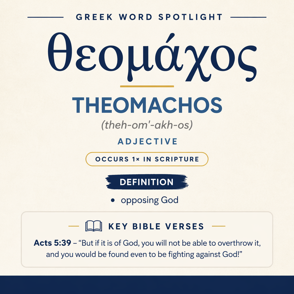 Exploring the Meaning of Theomachos in Greek statistics