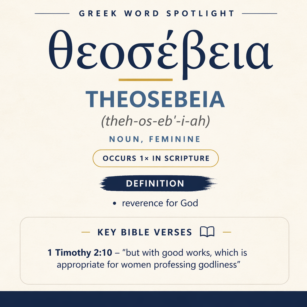 Exploring the Meaning of Theosebeia in Greek statistics
