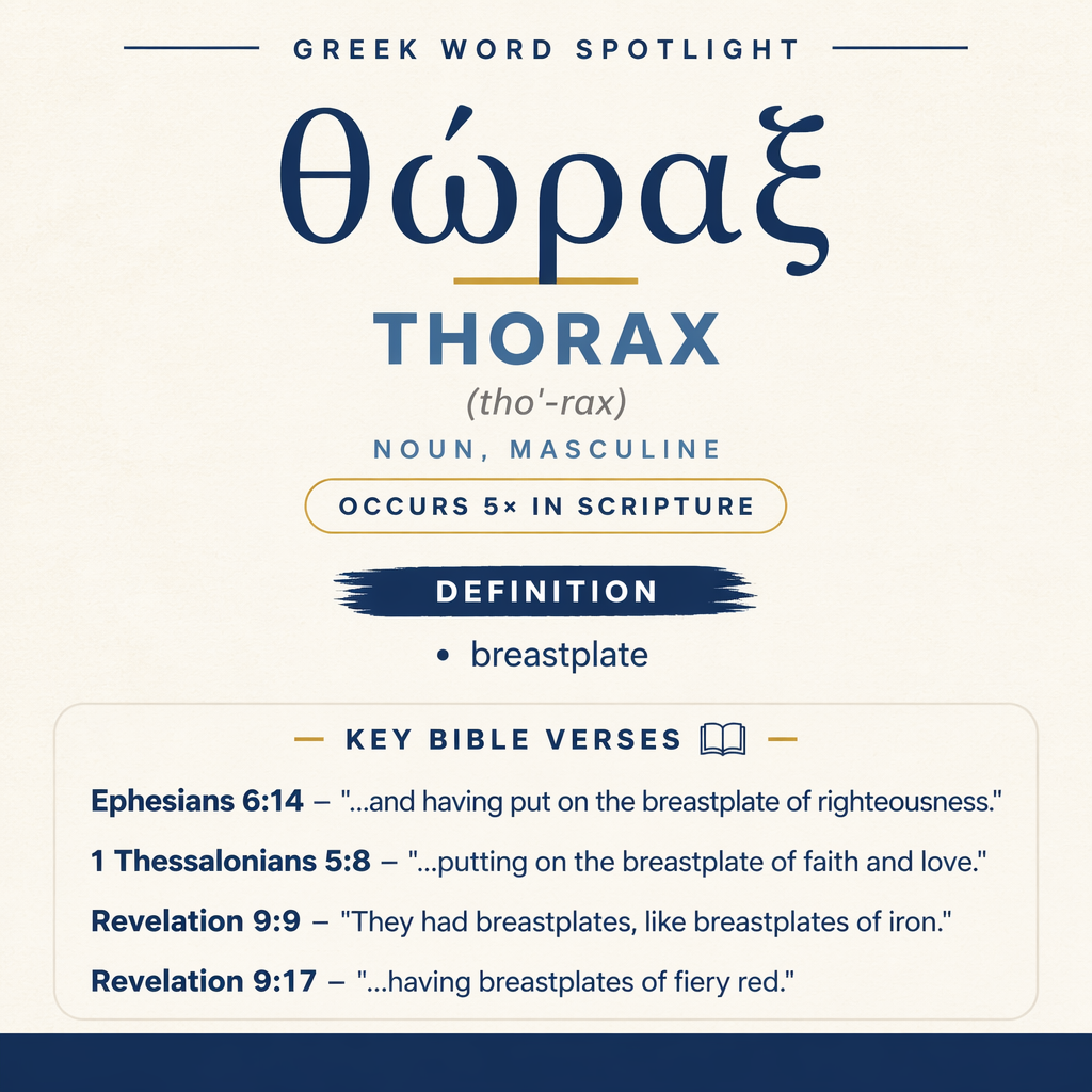 Exploring the Meaning of Thorax in Greek statistics