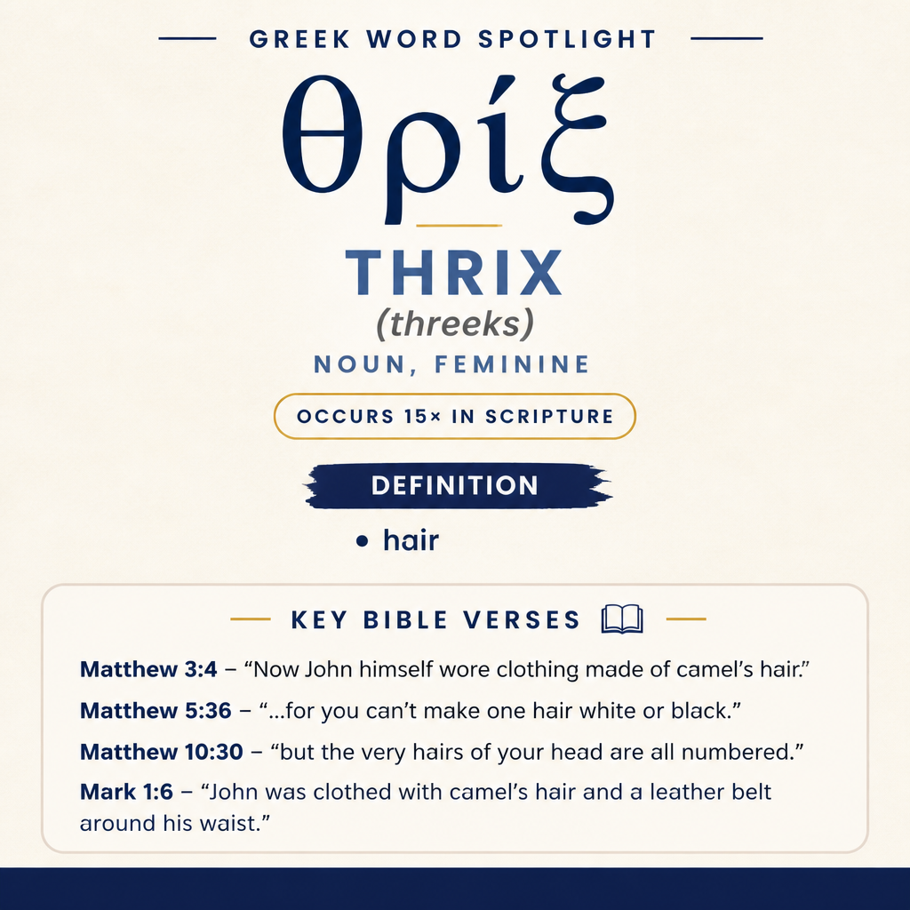 Exploring the Meaning of Thrix in Greek statistics