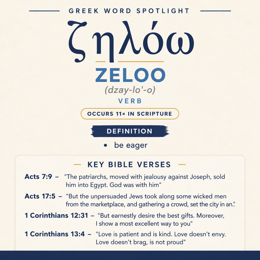 Exploring the Meaning of Zeloo in Greek statistics