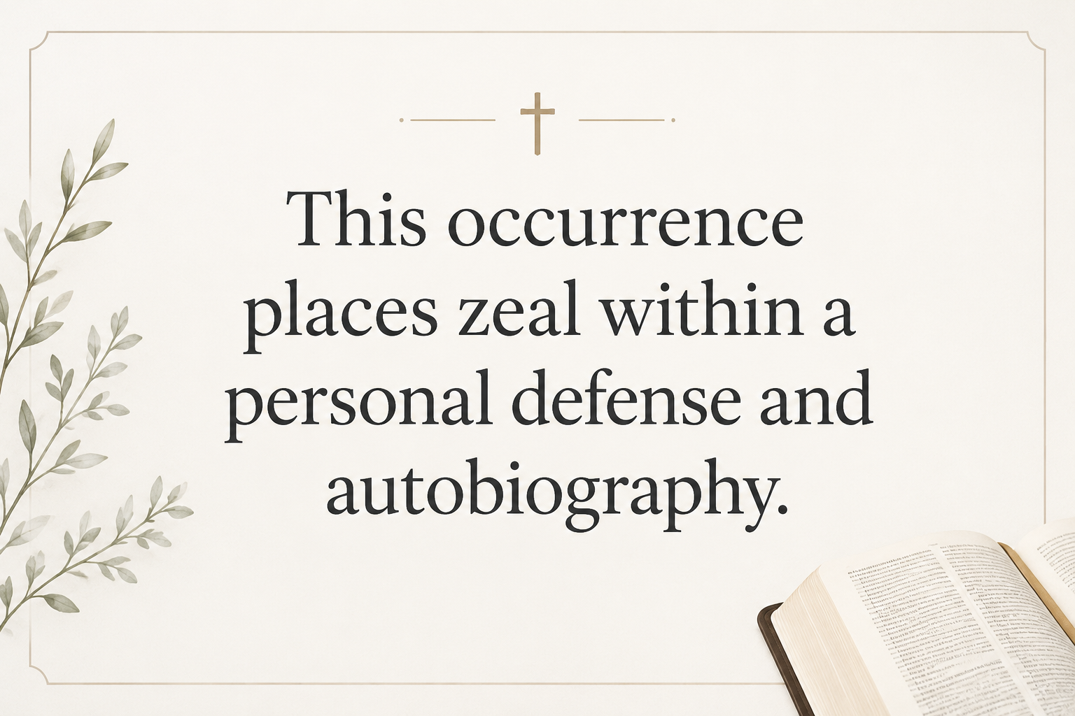 Key insight about Exploring the Meaning of Zelotes in Greek
