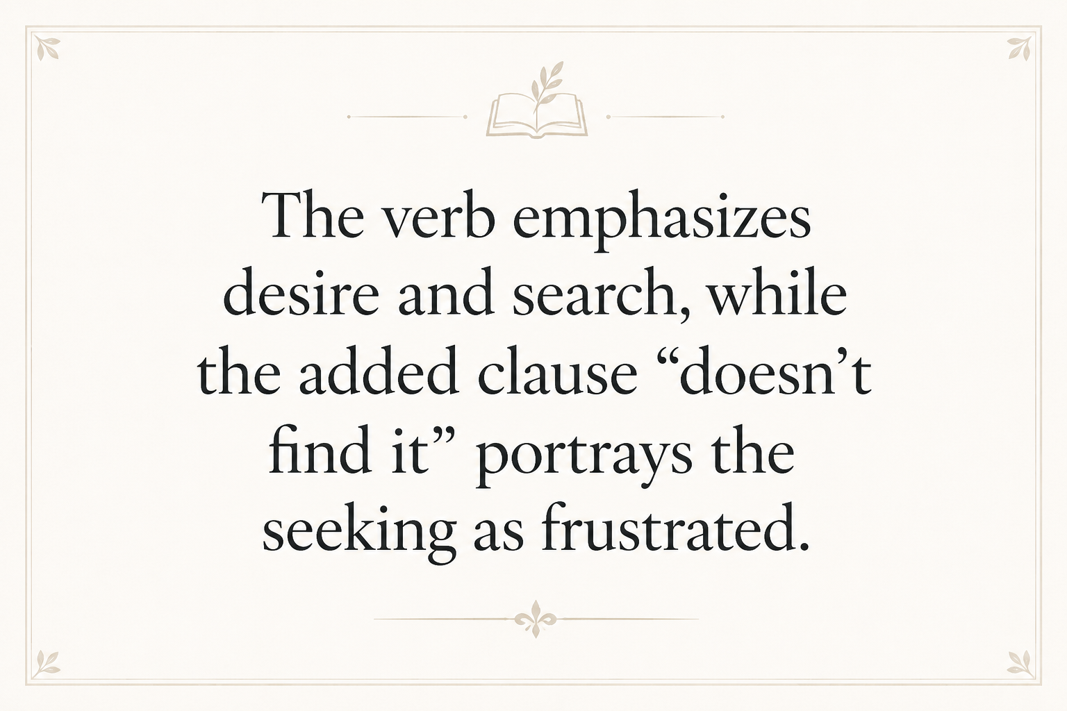 Key insight about Exploring the Meaning of Zeteo in Greek