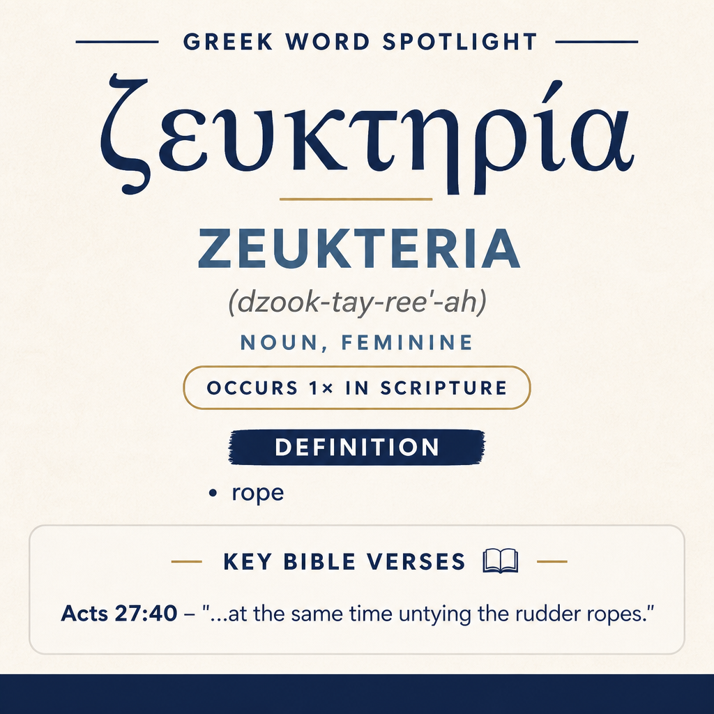 Exploring the Meaning of Zeukteria in Greek statistics