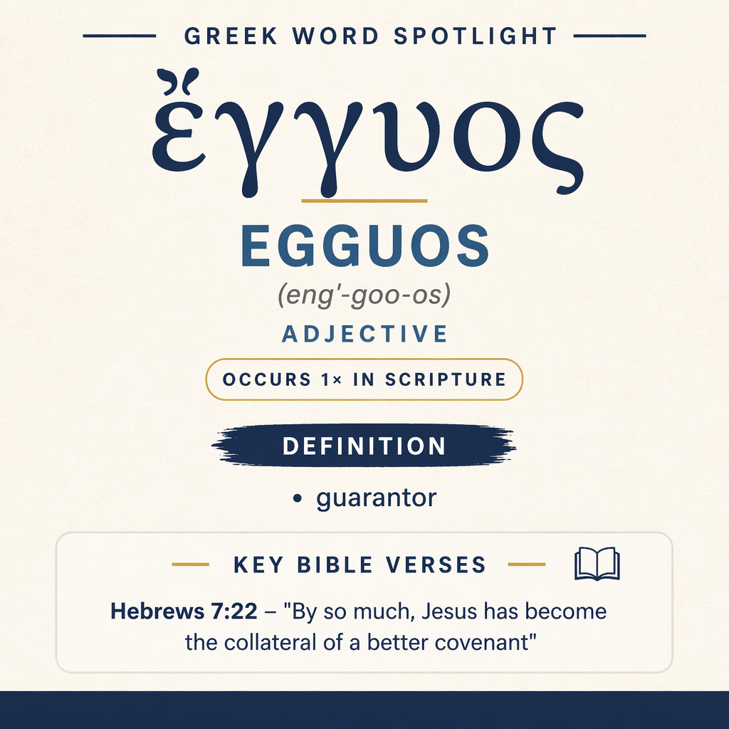 Understanding the Meaning of Egguos in Greek statistics