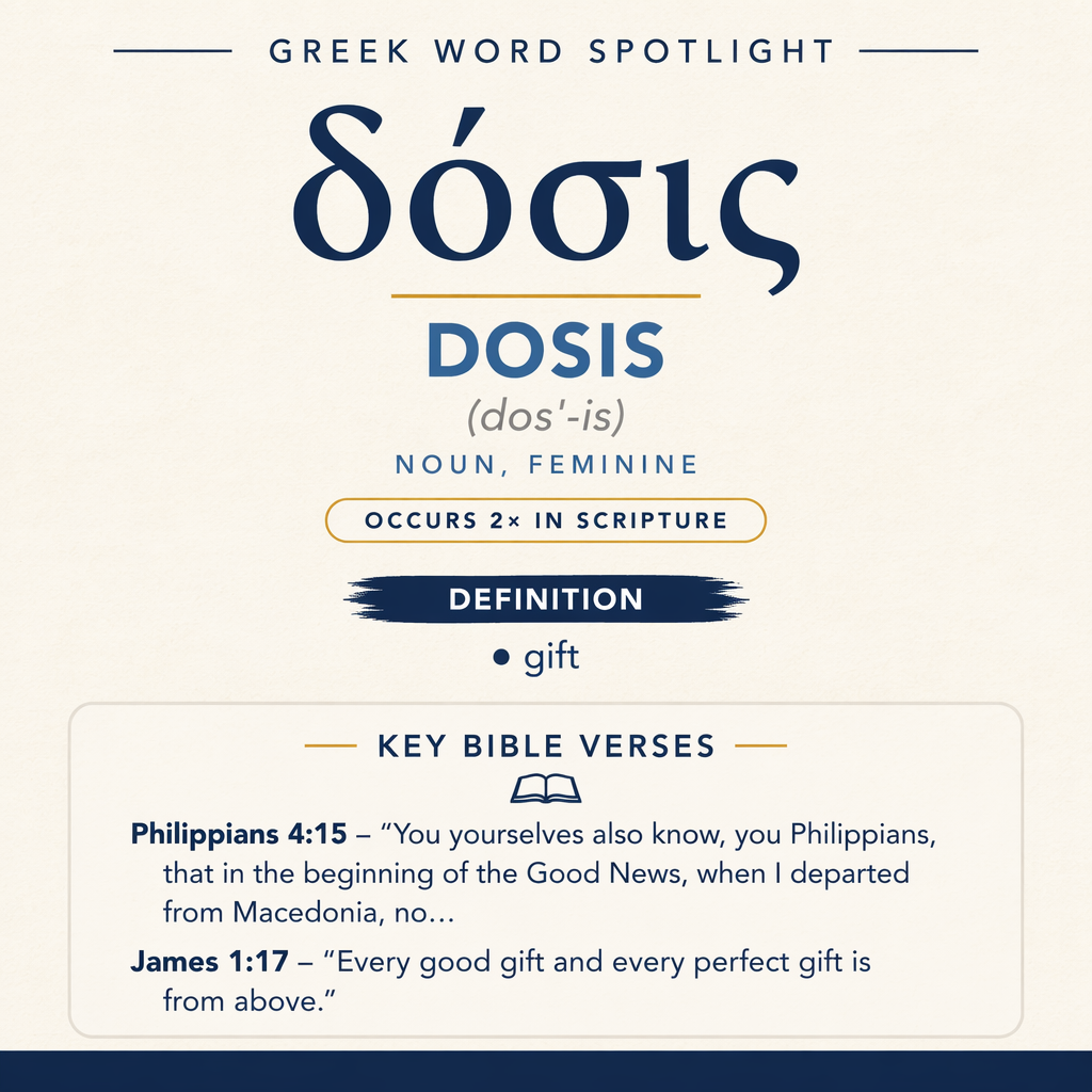 Understanding the Significance of Dosis in Greek statistics