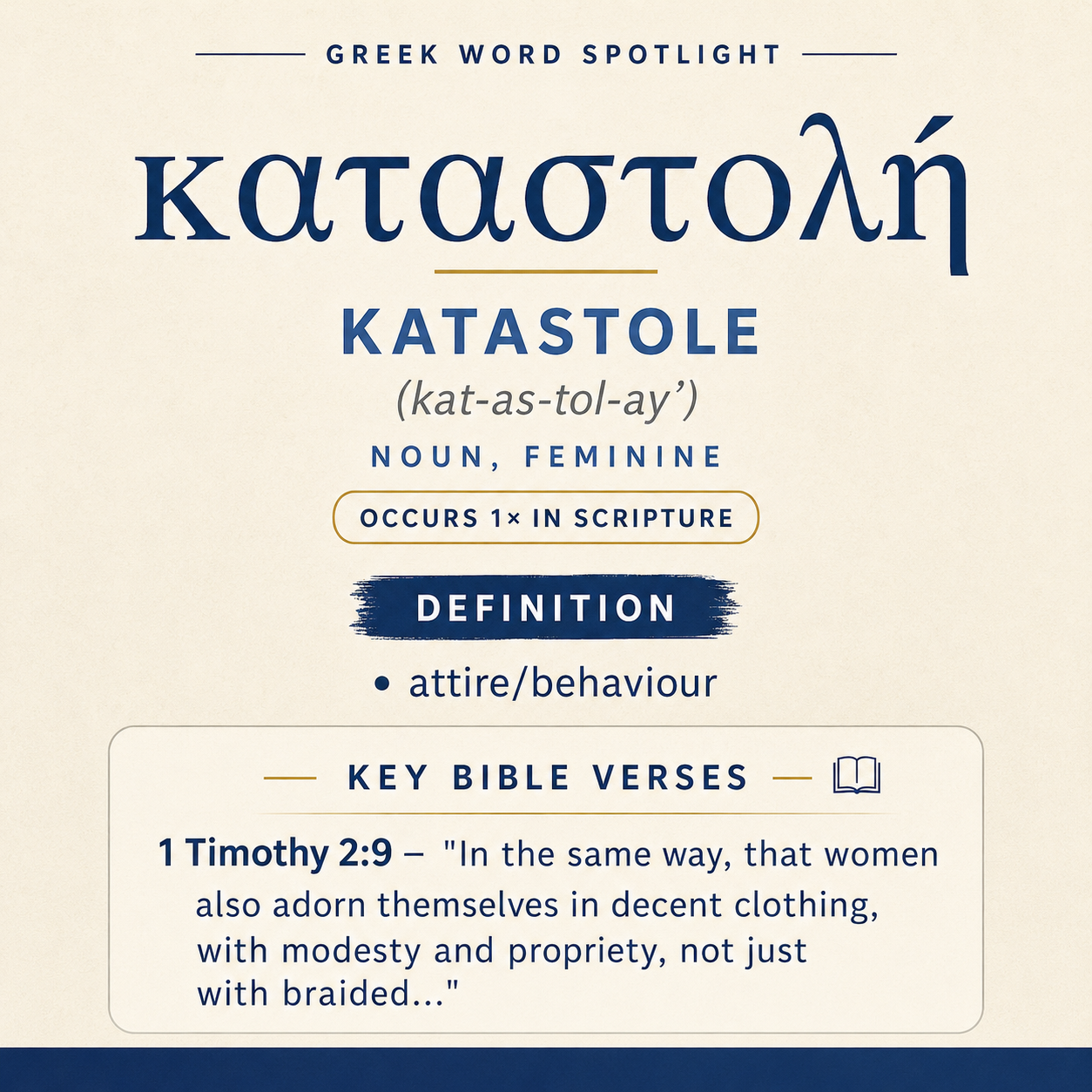 Exploring the Meaning of Katastole in Greek statistics