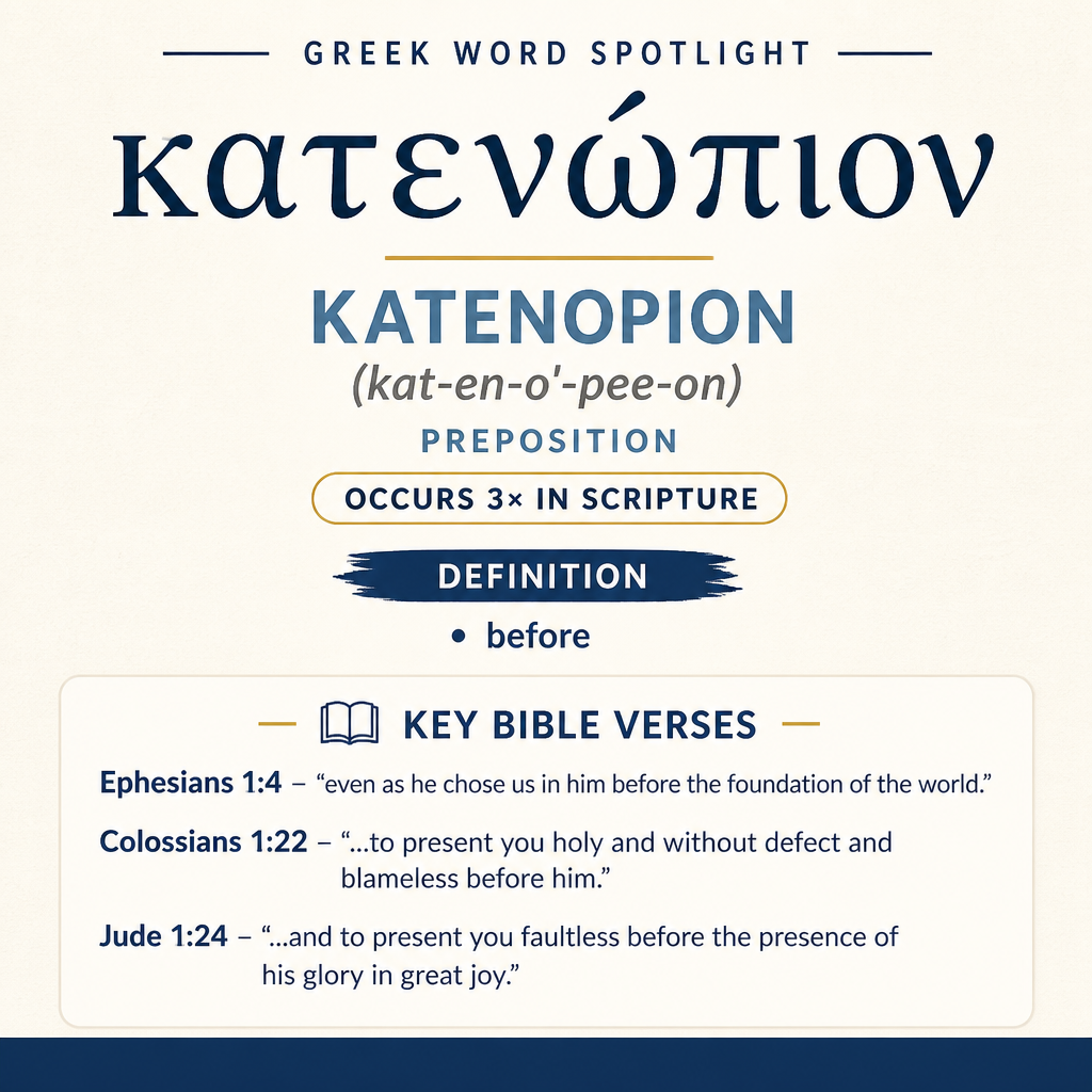 Exploring the Meaning of Katenopion in Greek statistics