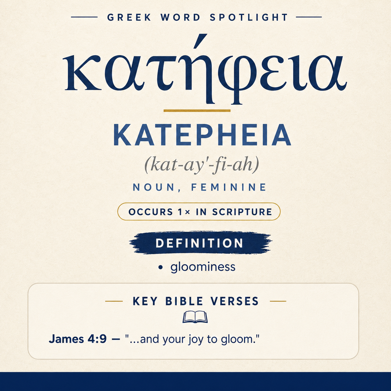 Exploring the Meaning of Katepheia in Greek statistics