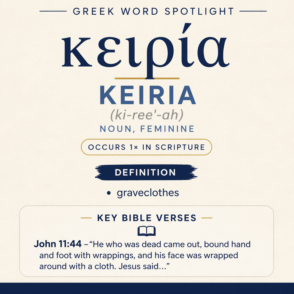Exploring the Meaning of Keiria in Greek statistics