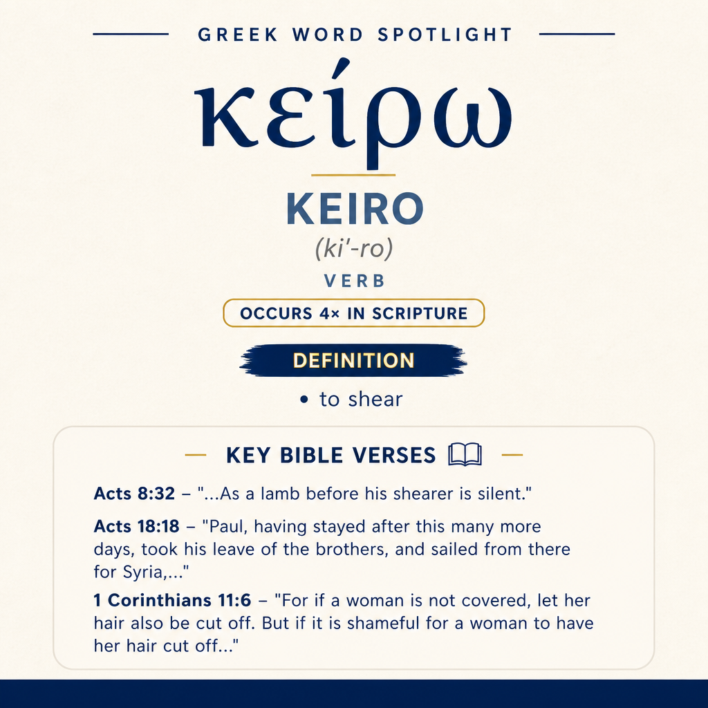 Exploring the Meaning of Keiro in Greek statistics