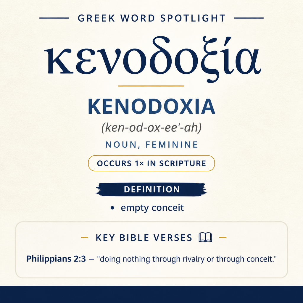 Exploring the Meaning of Kenodoxia in Greek statistics