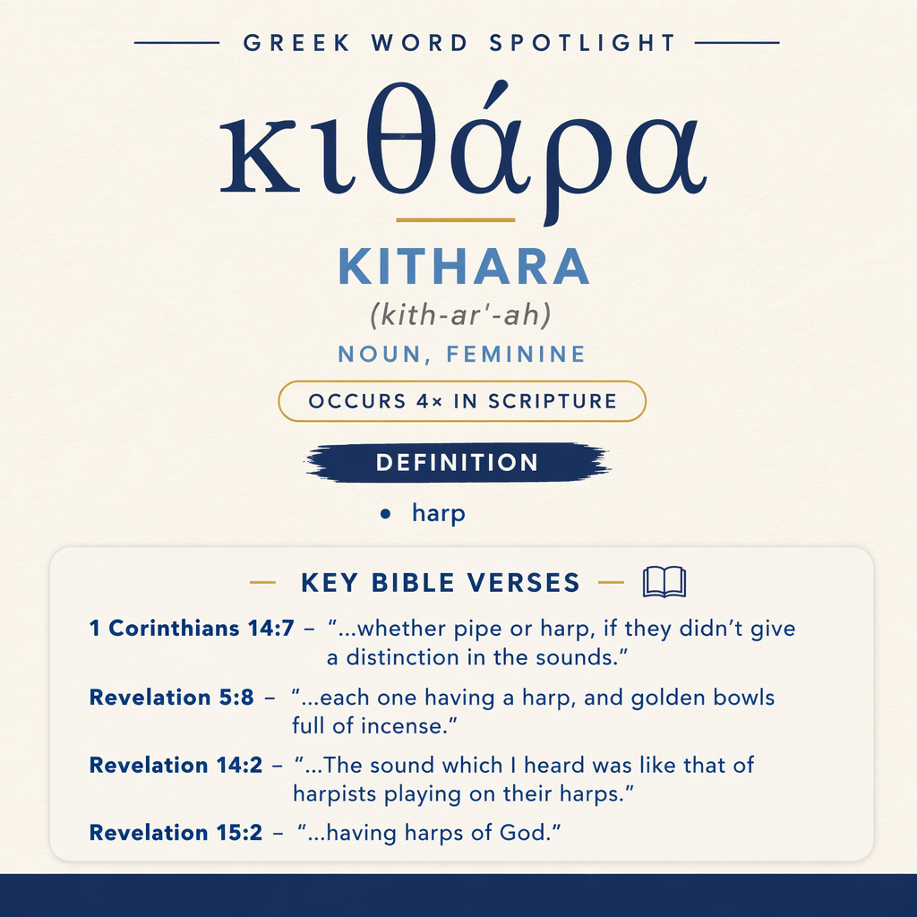 Exploring the Meaning of Kithara in Greek statistics