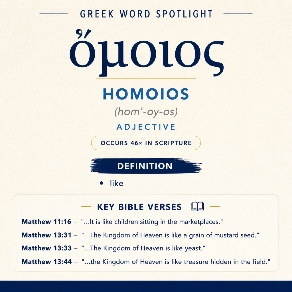 Exploring the Meaning of Homoios in Greek statistics