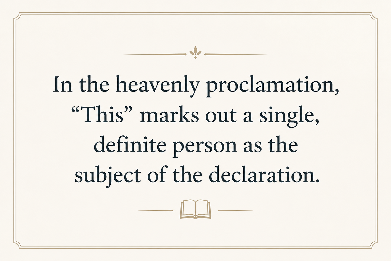 Key insight about Exploring the Meaning of Houtos in Greek