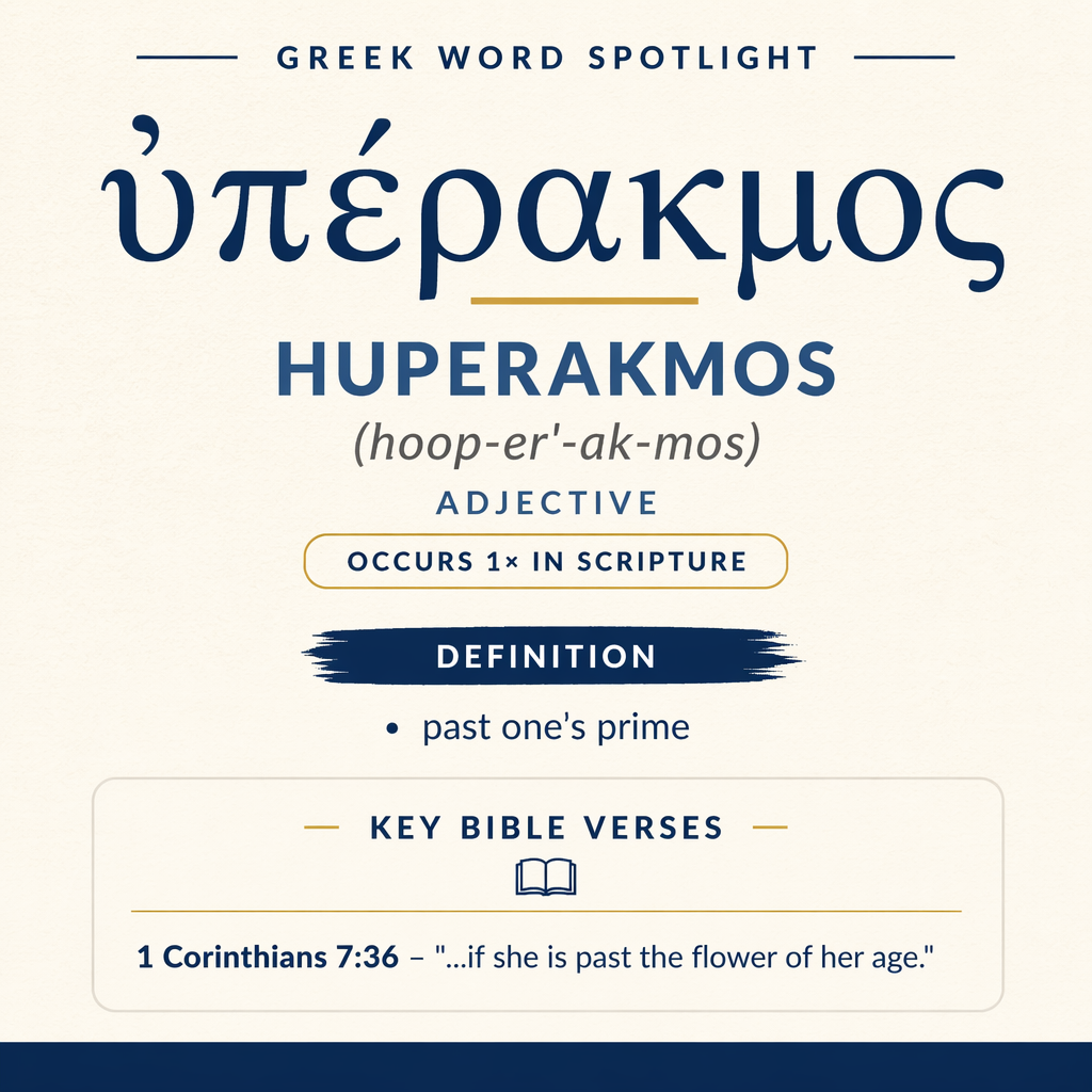 Exploring the Meaning of Huperakmos in Greek statistics