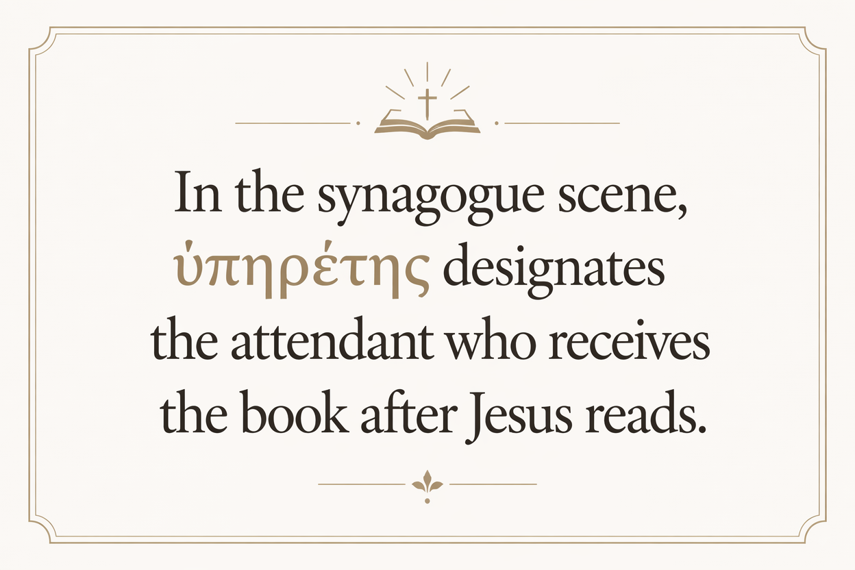 Key insight about Exploring the Meaning of Huperetes in Greek