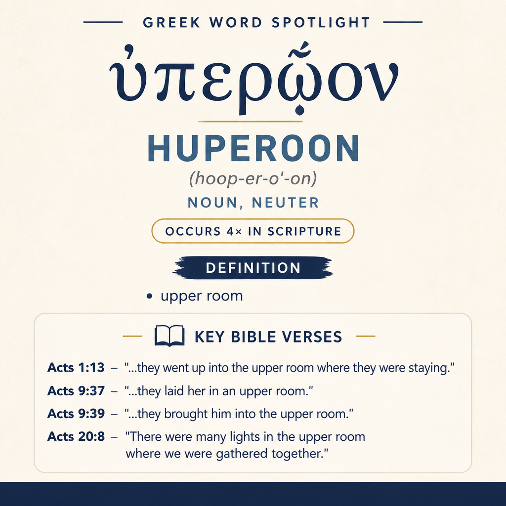 Exploring the Meaning of Huperoon in Greek statistics