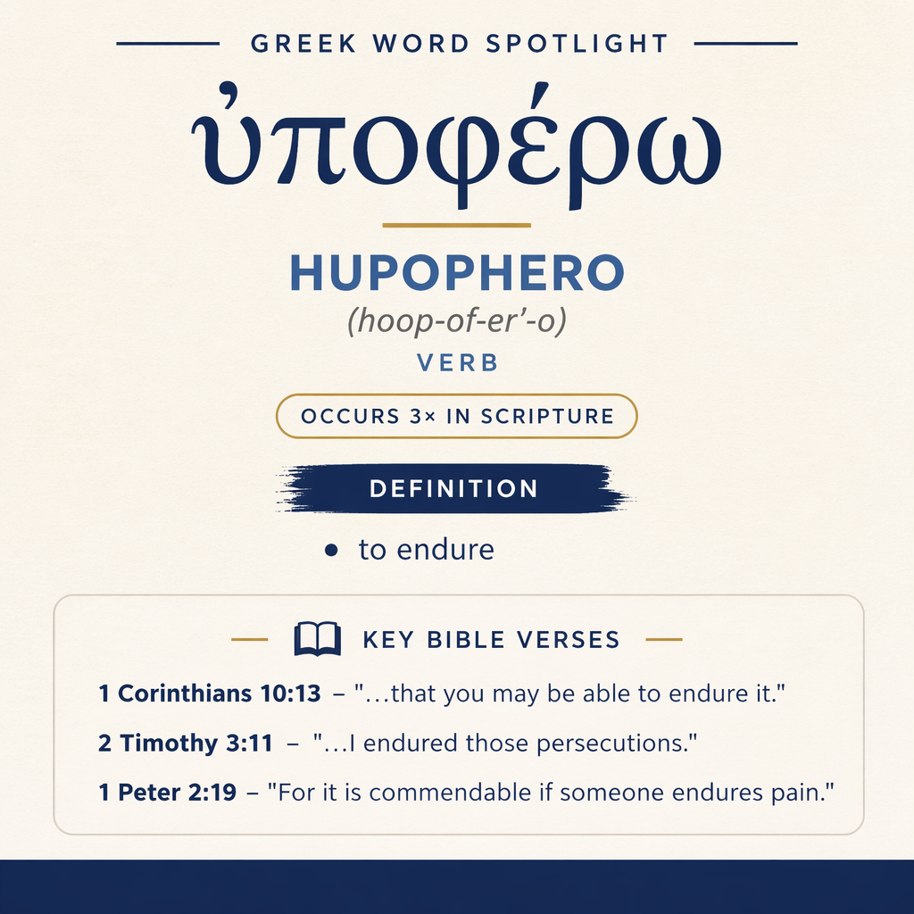 Exploring the Meaning of Hupophero in Greek statistics