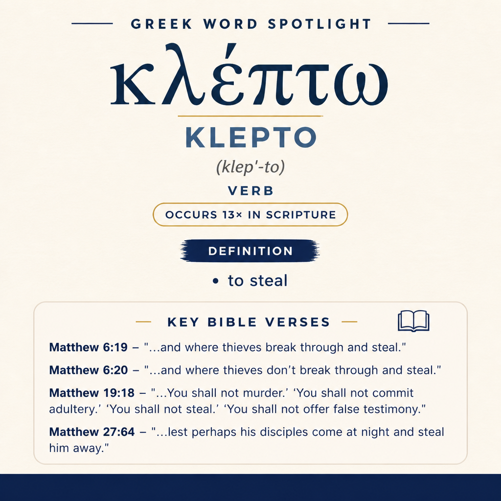 Exploring the Meaning of Klepto in Greek statistics