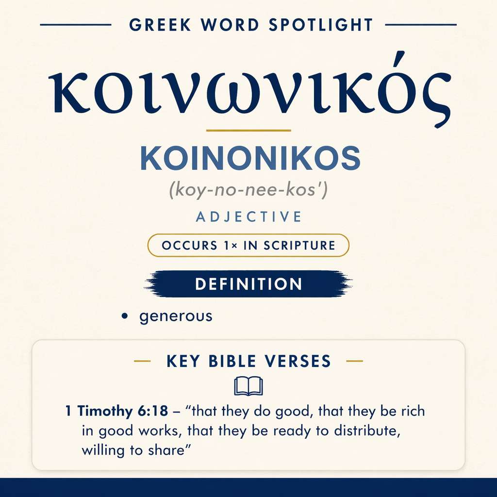 Exploring the Meaning of Koinonikos in Greek statistics