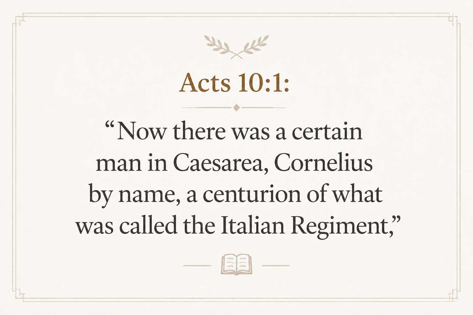 Key insight about Exploring the Meaning of Kornelios in Greek