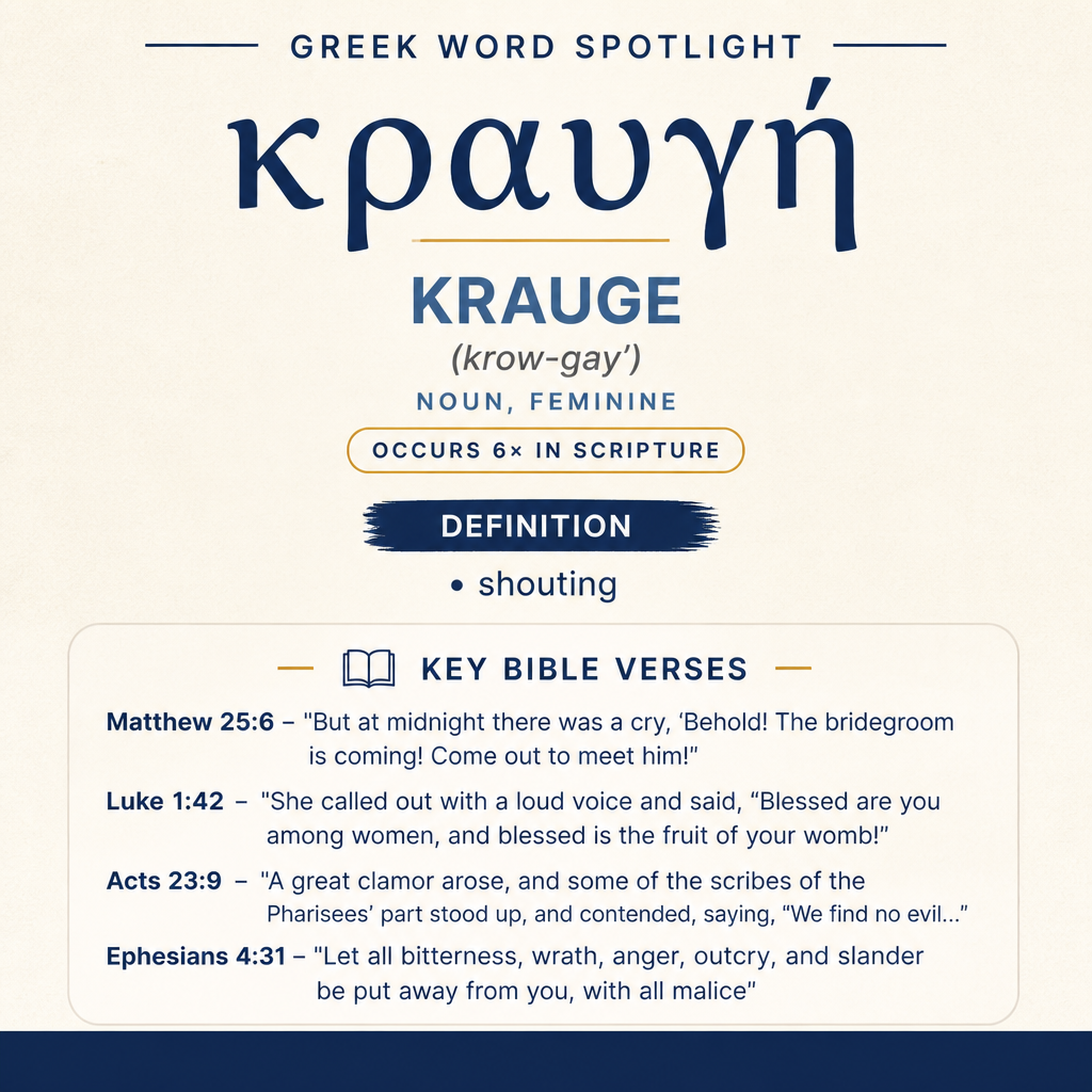 Exploring the Meaning of Krauge in Greek statistics