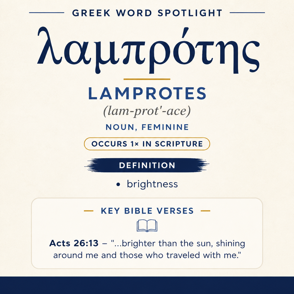 Exploring the Meaning of Lamprotes in Greek statistics