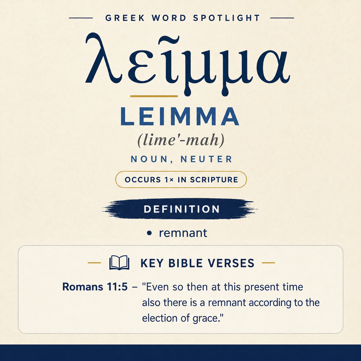 Exploring the Meaning of Leimma in Greek statistics