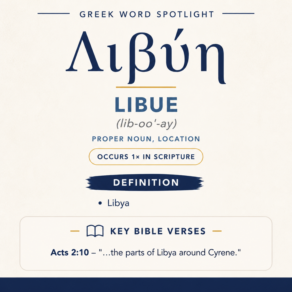 Exploring the Meaning of Libue in Greek statistics