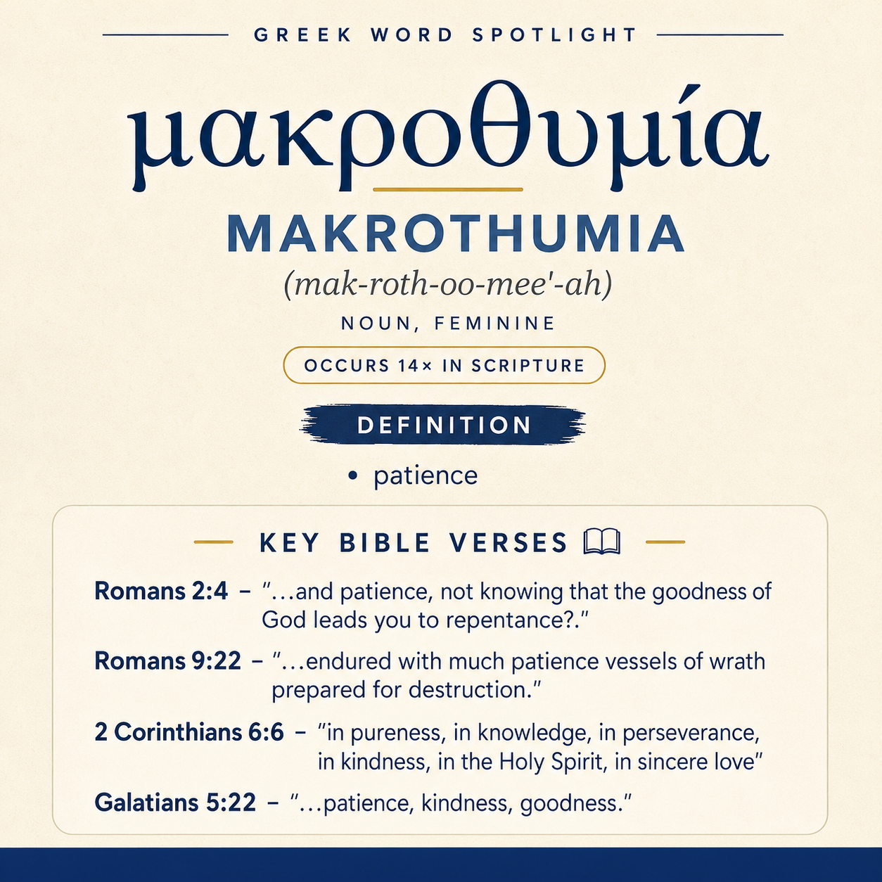 Exploring the Meaning of Makrothumia in Greek statistics