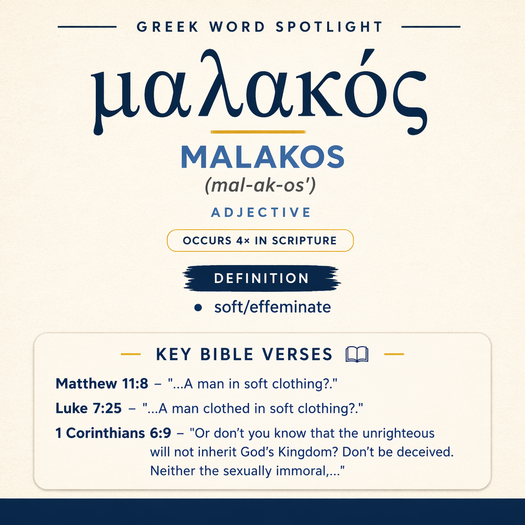 Exploring the Meaning of Malakos in Greek statistics
