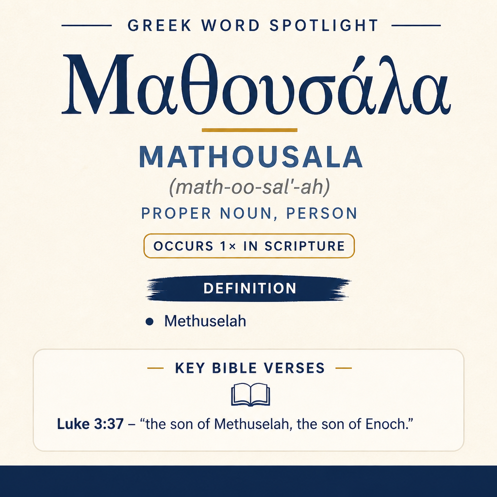 Exploring the Meaning of Mathousala in Greek statistics