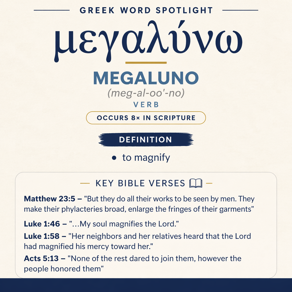 Exploring the Meaning of Megaluno in Greek statistics