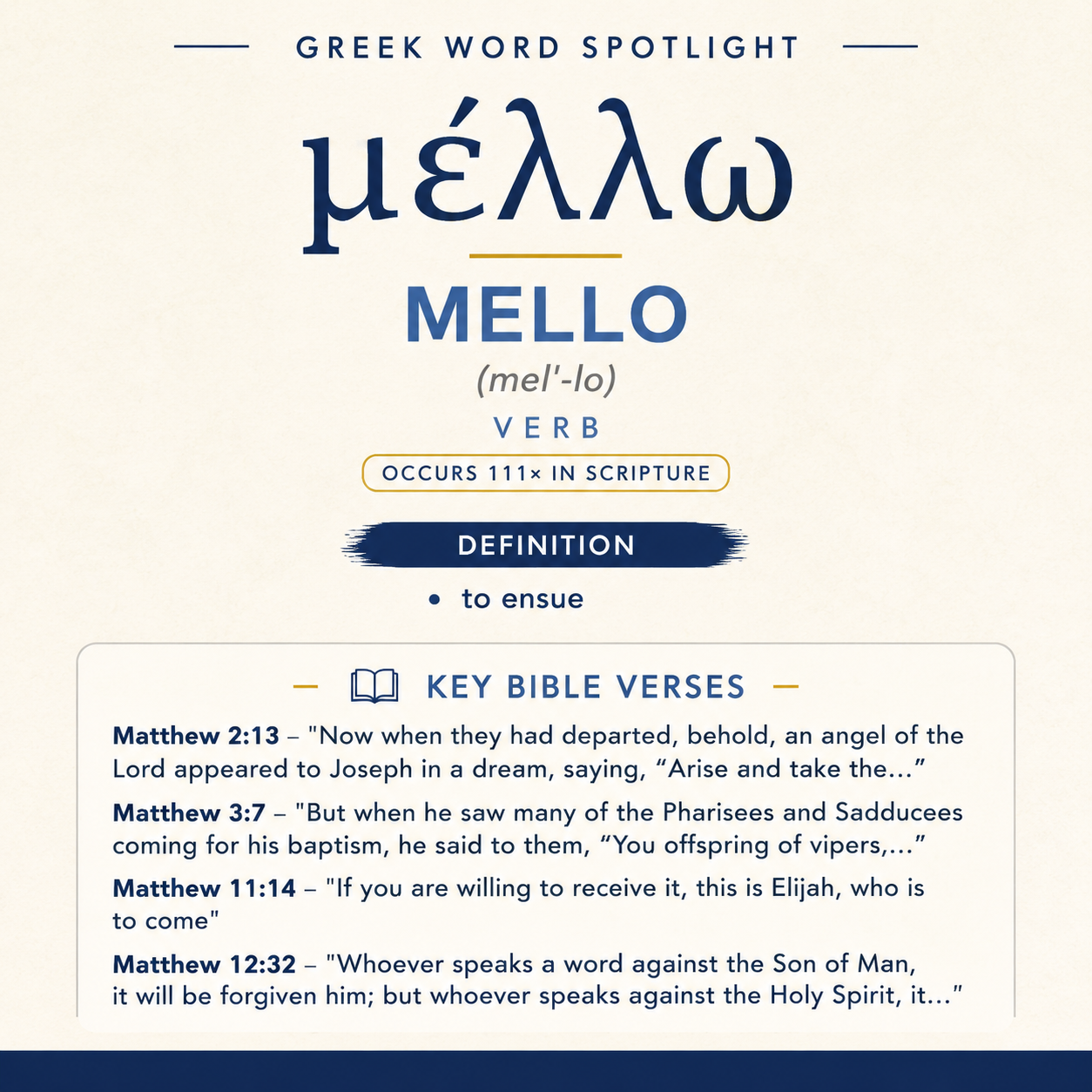 Exploring the Meaning of Mello in Greek statistics
