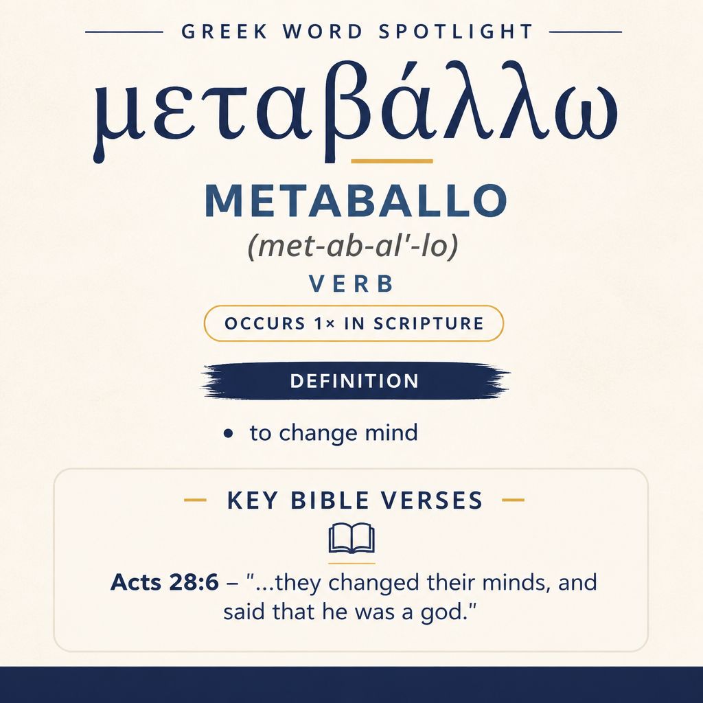 Exploring the Meaning of Metaballo in Greek statistics