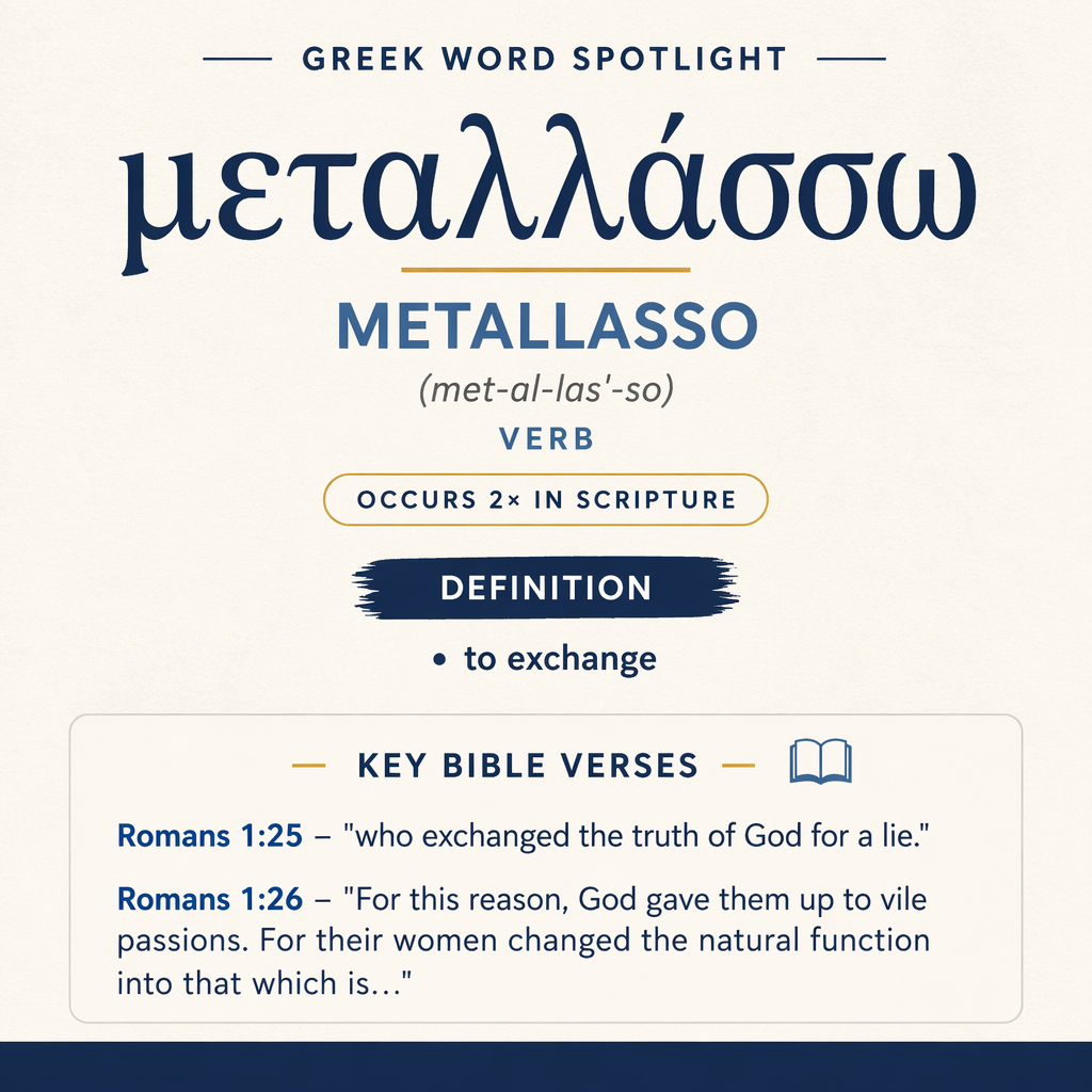 Exploring the Meaning of Metallasso in Greek statistics