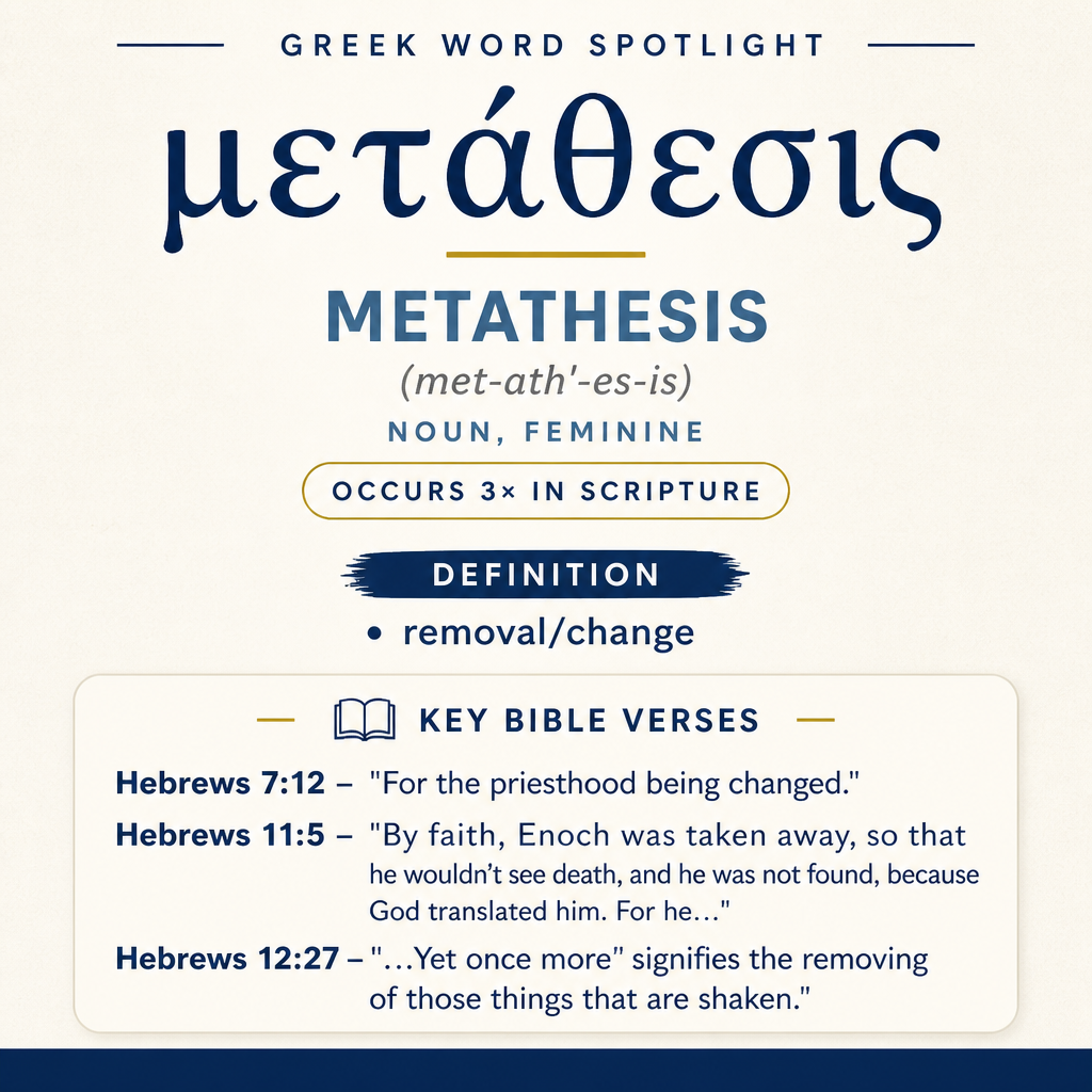 Exploring the Meaning of Metathesis in Greek statistics