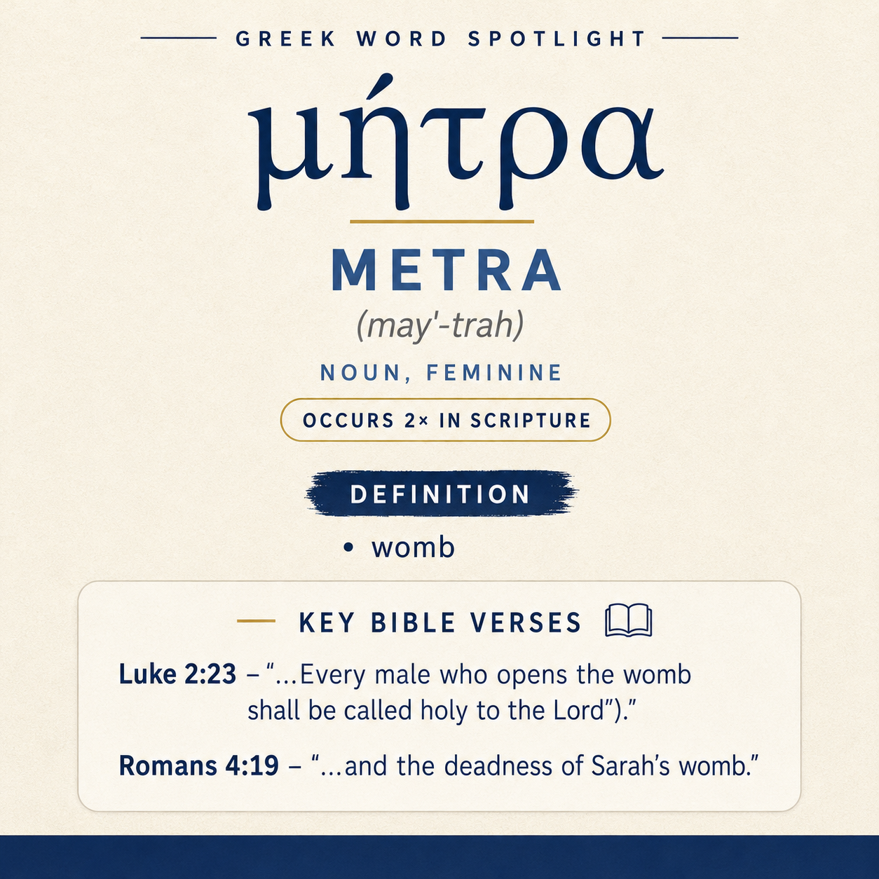 Exploring the Meaning of Metra in Greek statistics