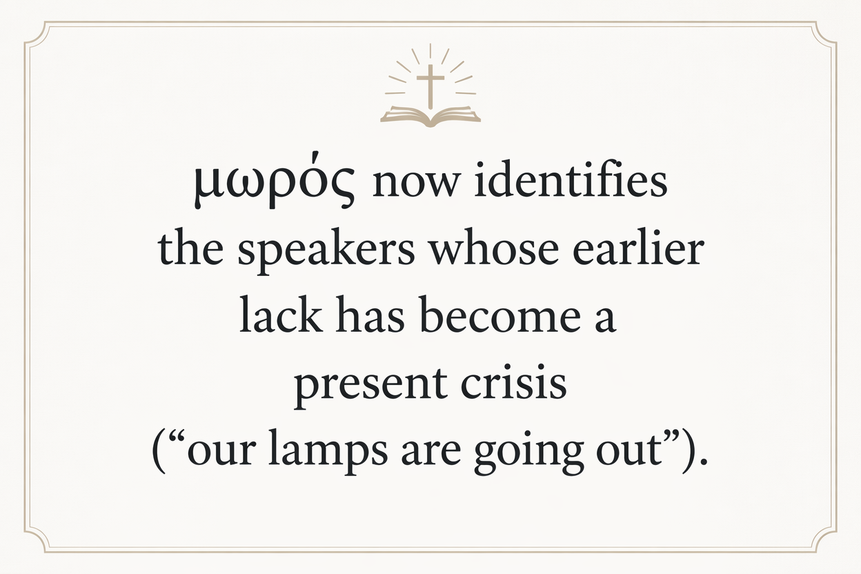 Key insight about Exploring the Meaning of Moros in Greek